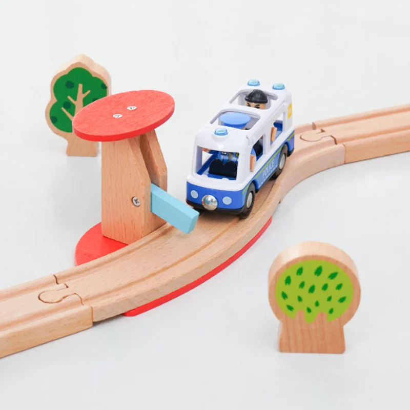 Wooden train track accessories - Фотография_4