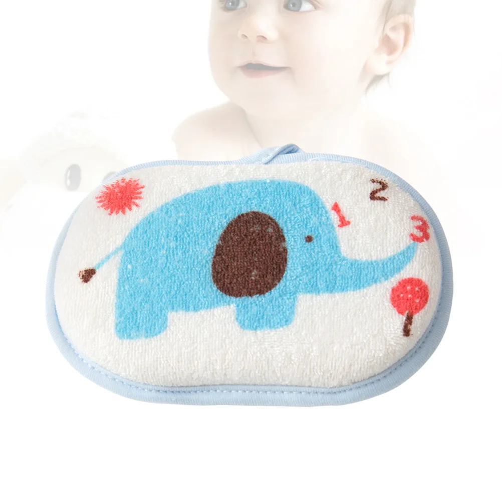 Детская губка для ванны из натурального хлопка - Фотография_2