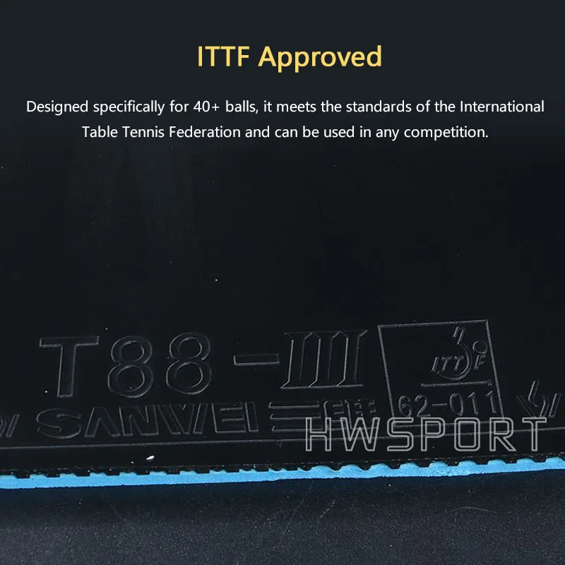 Sanwei t88-3 резинки для настольного тенниса - Фотография_4