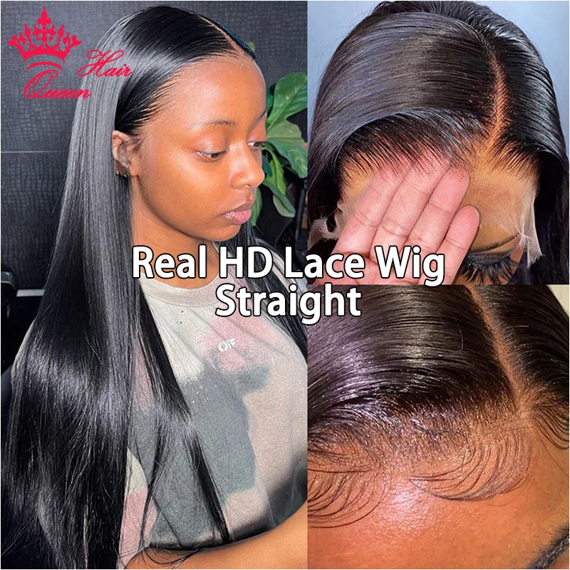 Invisible hd lace wigs virgin human - Фотография_4