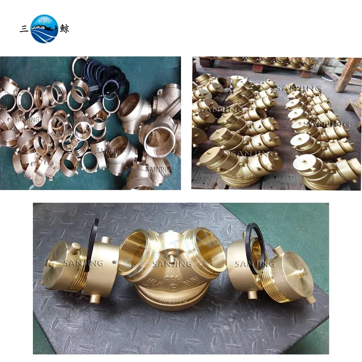 Кованое латунное соединение пожарного - Фотография_6