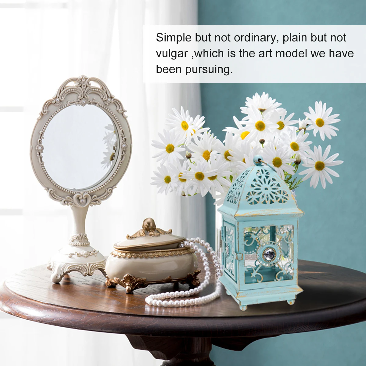 Винтажный стиль, железный фонарь,