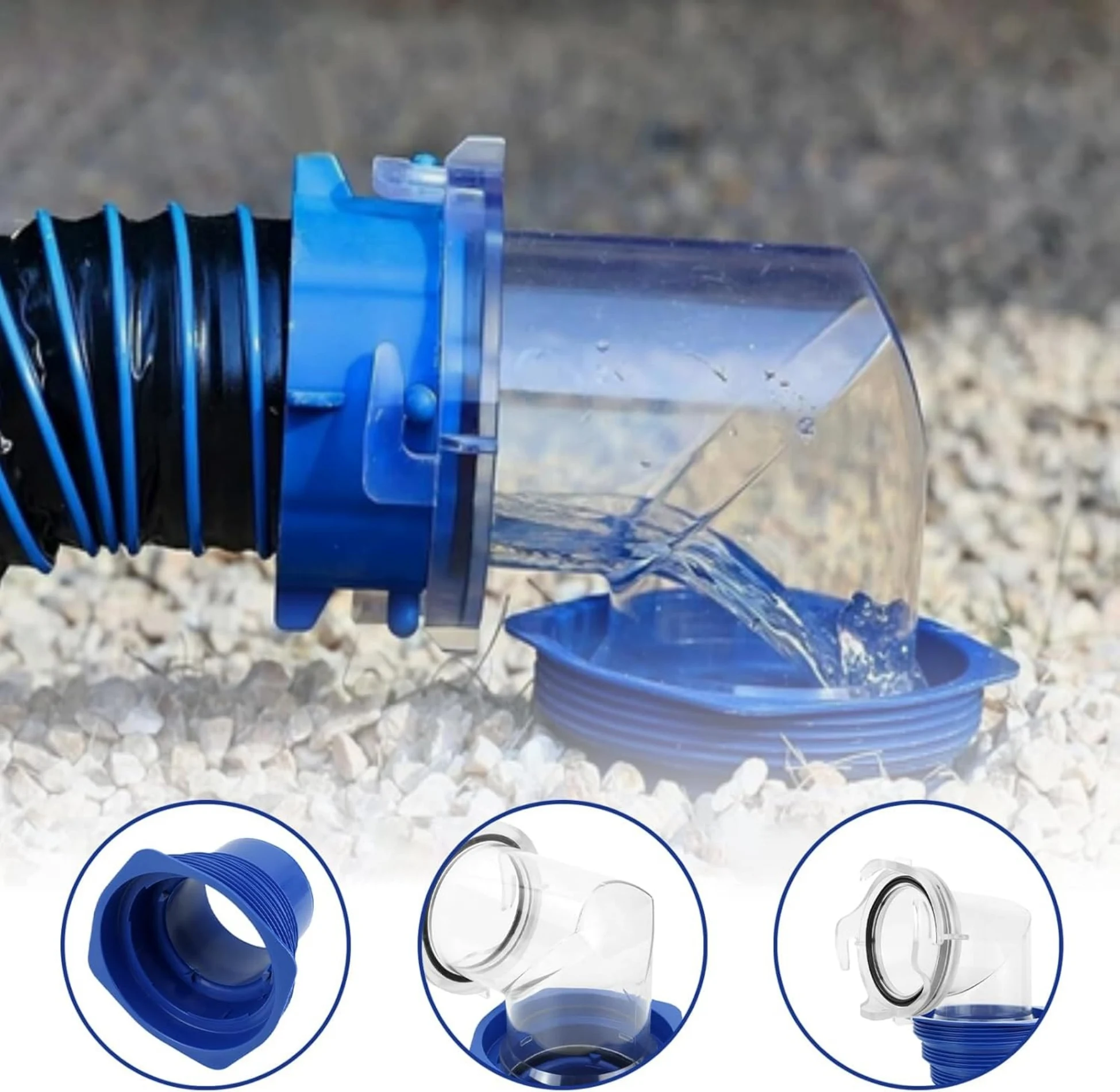 Фитинги для канализационного шланга для автодома - Фотография_6