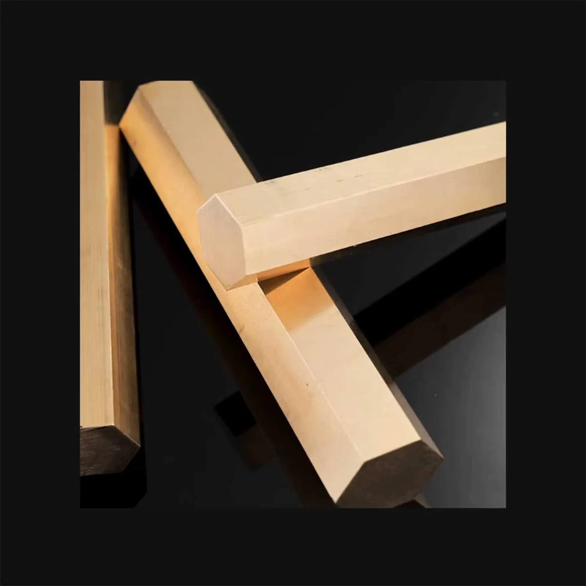 H59 h62 латунный шестиугольный - Фотография_6