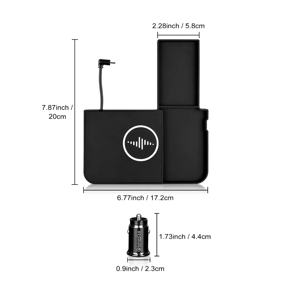 Автомобильное беспроводное зарядное устройство - Фотография_2