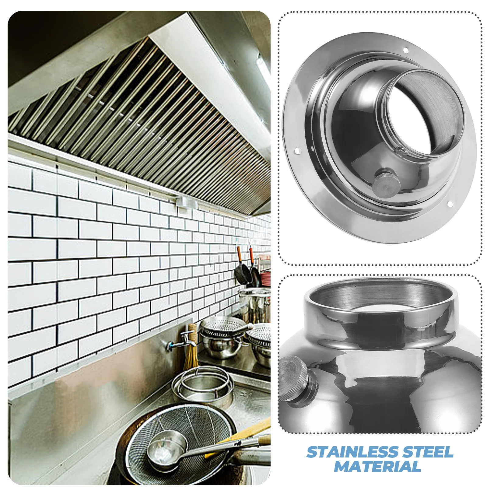 Регулируемая вытяжка из нержавеющей стали - Фотография_5