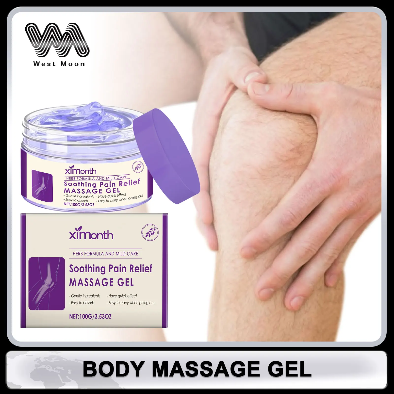 Успокаивающий гель для расслабления мышц