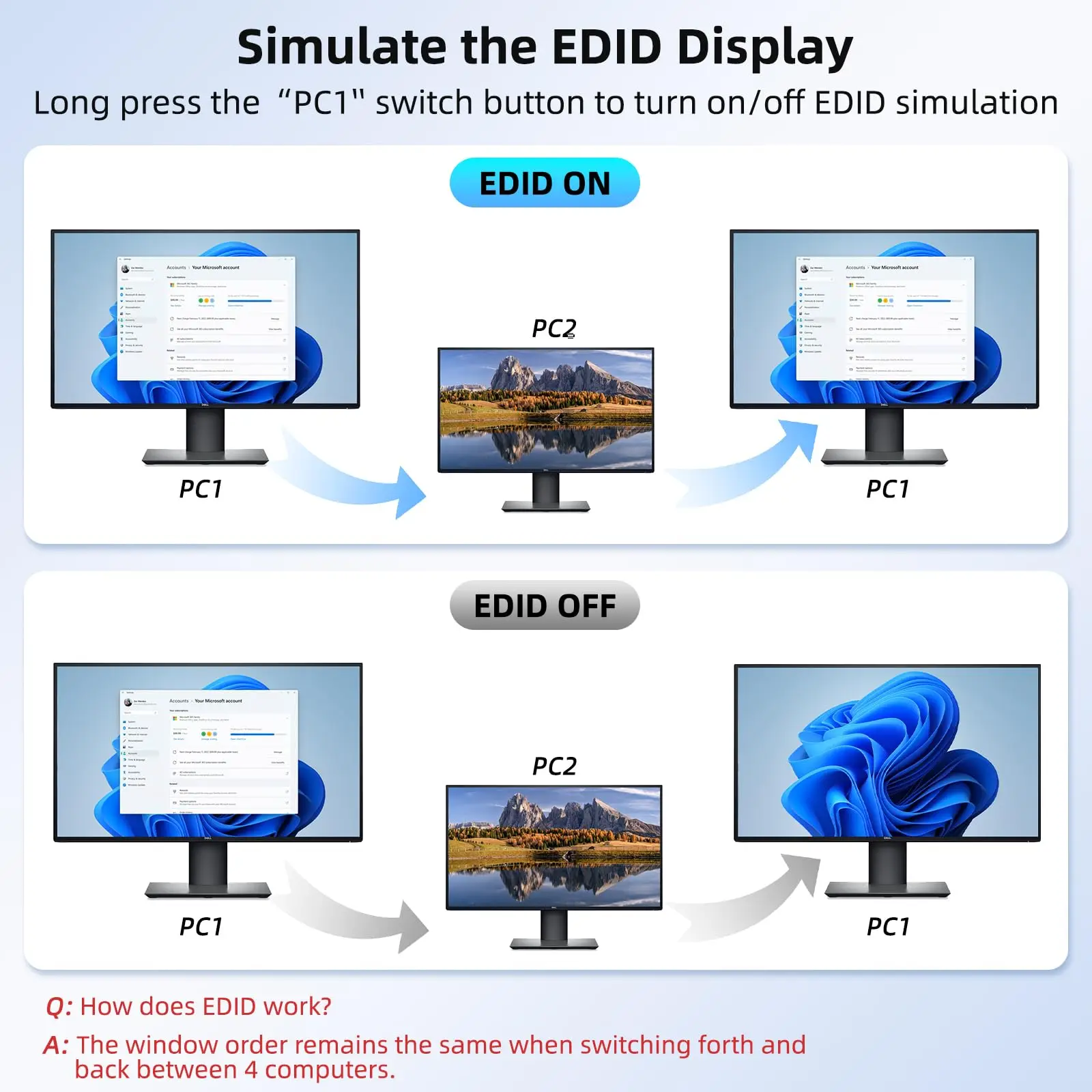 Kvm-переключатель 8k hdmi 2.1 - Фотография_4