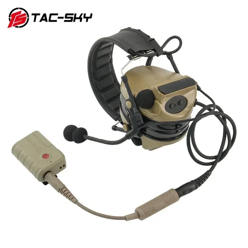 Тактическая гарнитура ts tac-sky - Фотография_6
