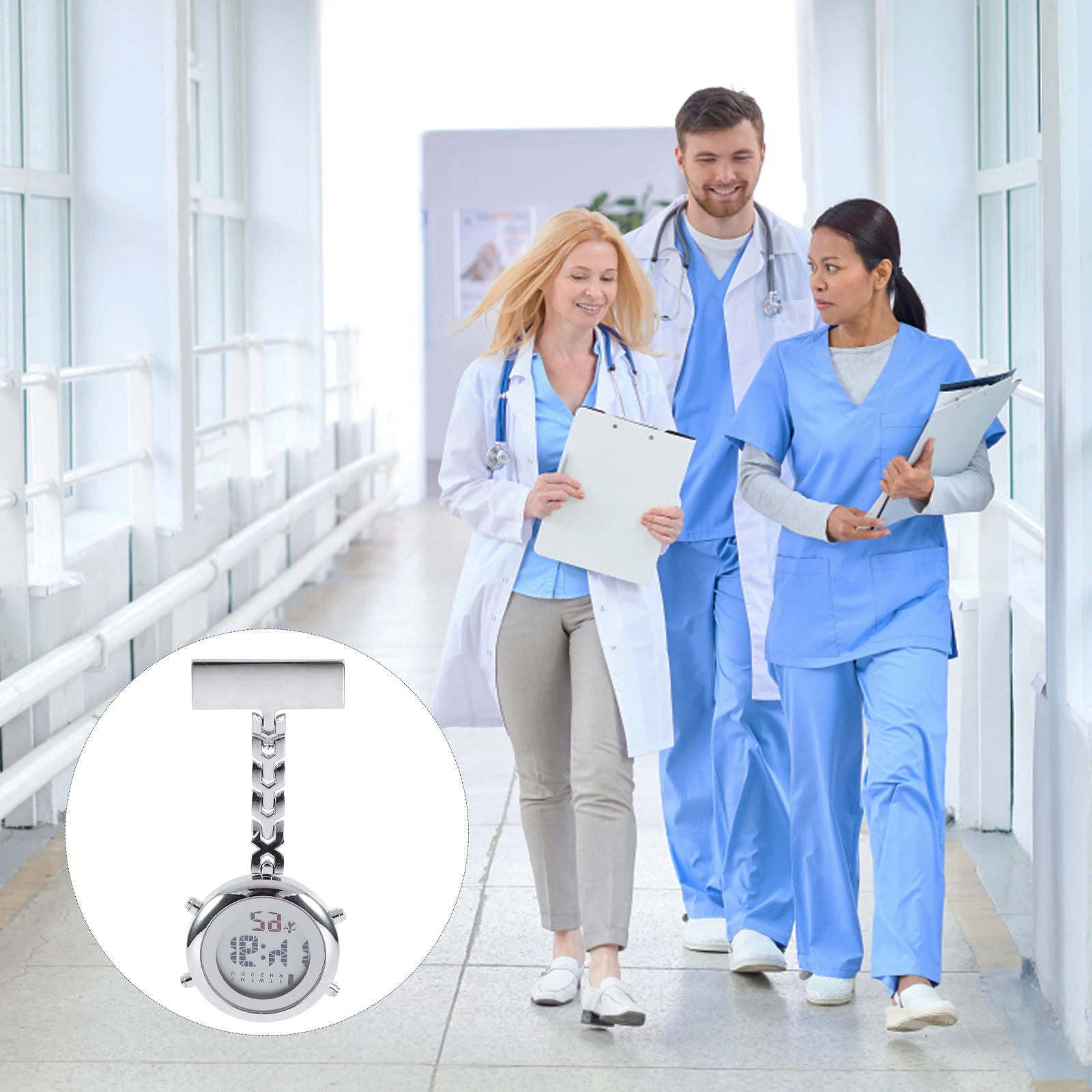 Electronic digital chest watch - Фотография_5