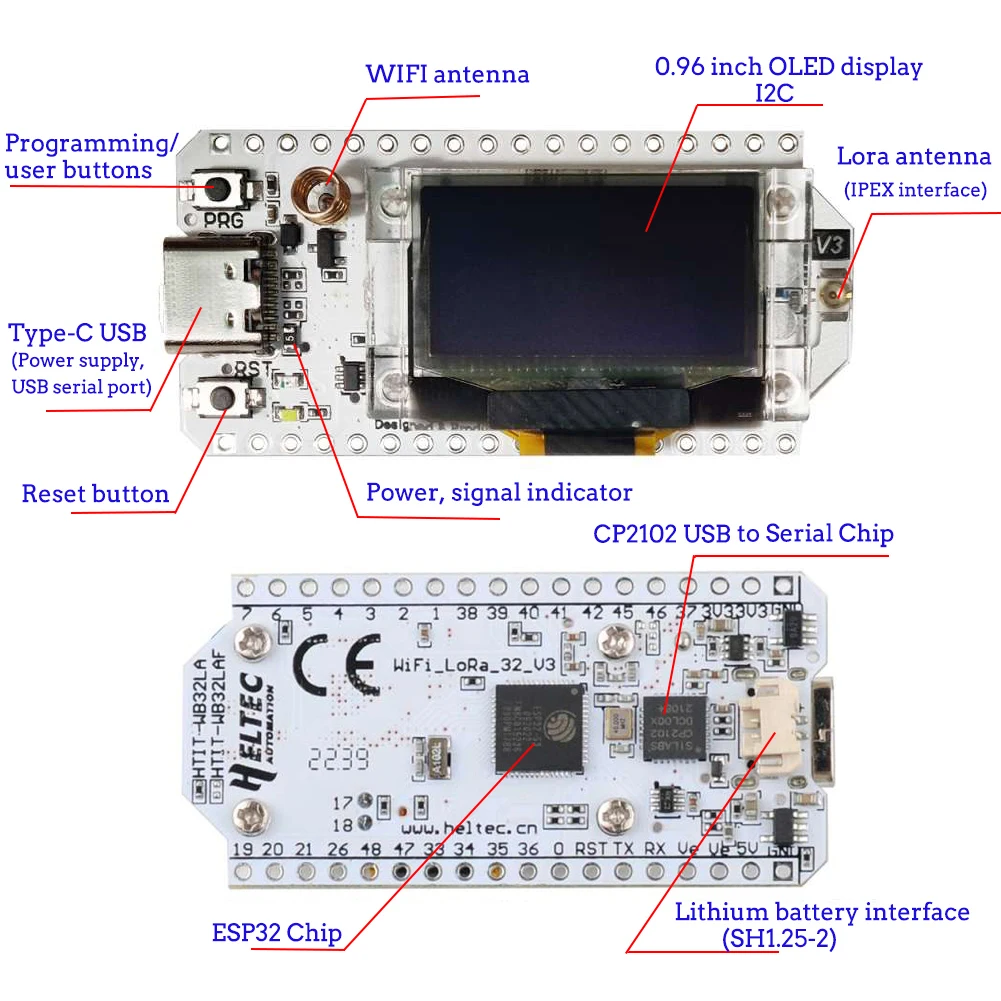 Макетная плата lora32 v3 - Фотография_4
