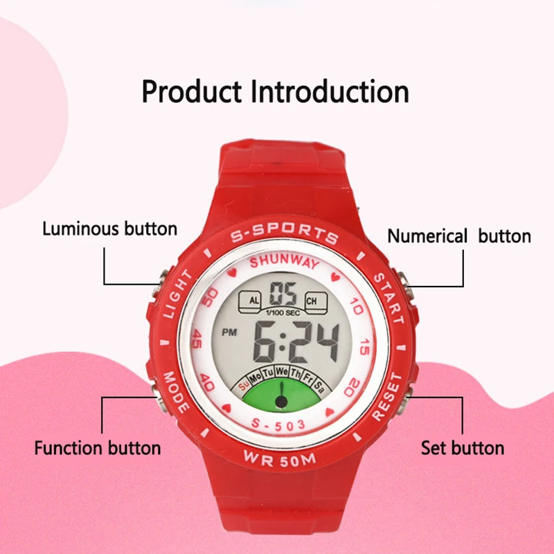 Uthai ce02 детские часы электронные - Фотография_2