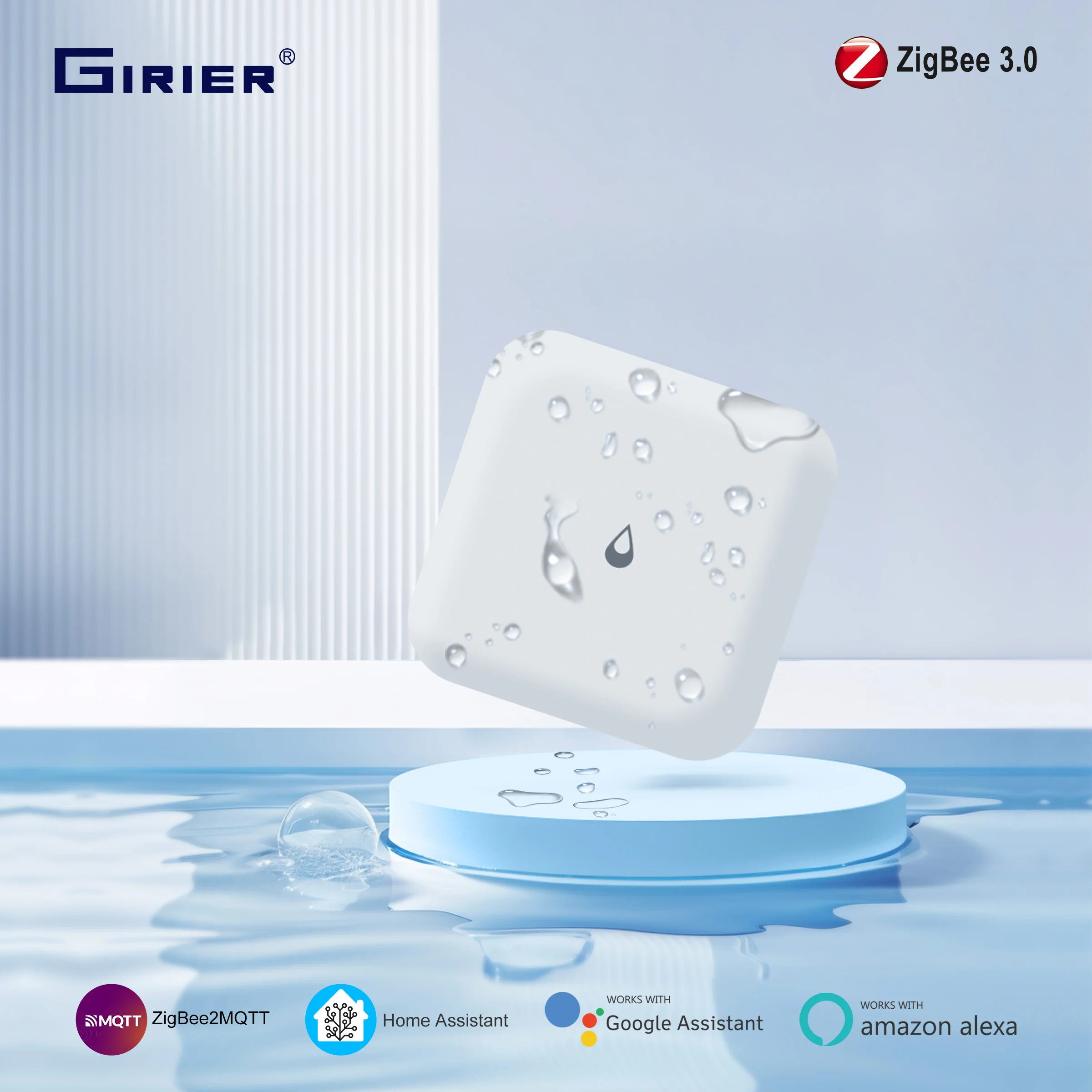 Girier zigbee датчик утечки воды
