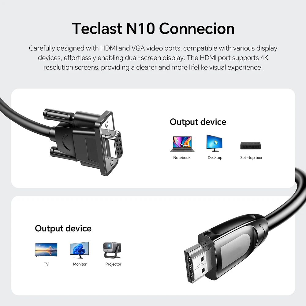 Teclast n10 мини-пк intel n4000 - Фотография_4