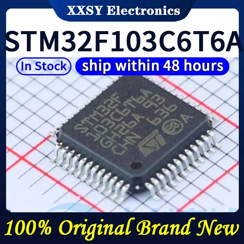 Stm32f103c8t6 stm32f103cbt6 stm32f103c6t6a - Фотография_4