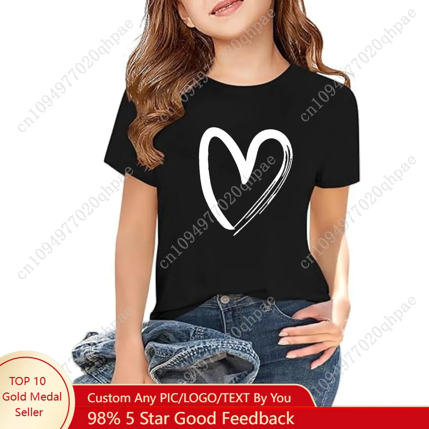 Футболки с короткими рукавами для девочек