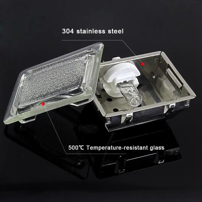 Лампа для духовки g9 с патроном лампы - Фотография_3