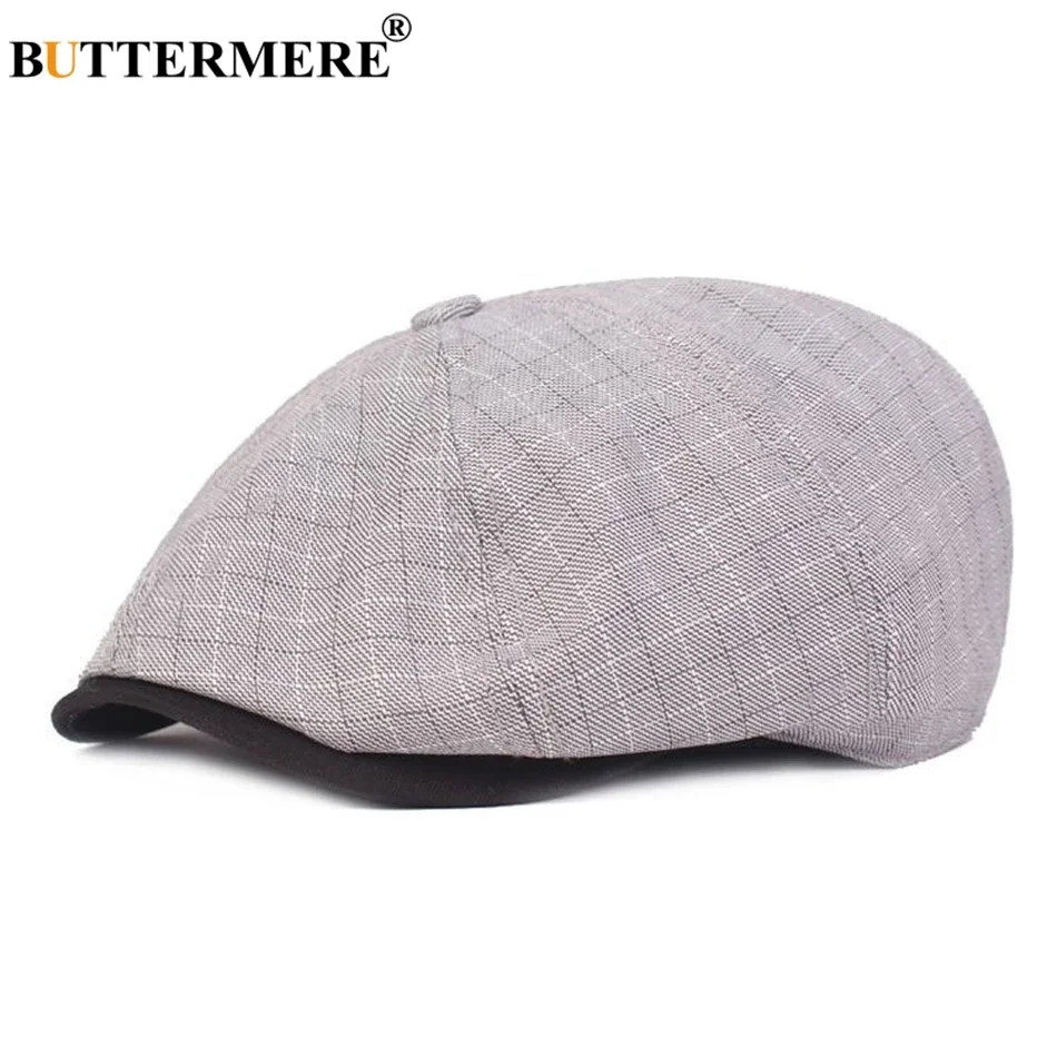 Buttermere клетчатая кепка газетчика цвета хаки - Фотография_5