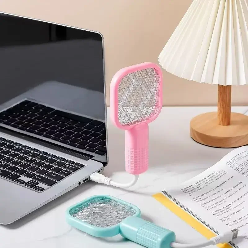 Бытовая usb фиолетовая лампа от комаров - Фотография_5