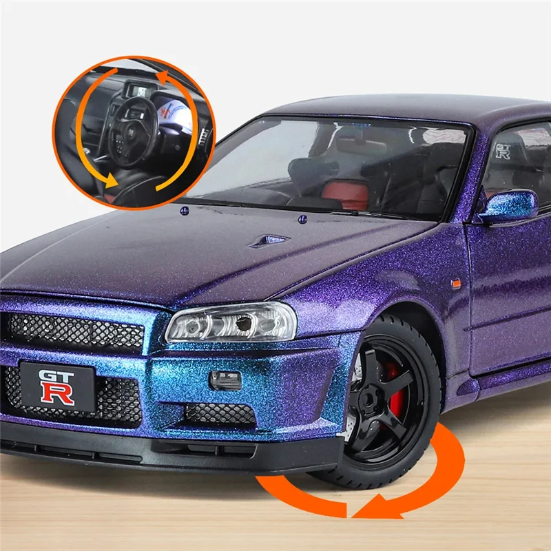 1:18 skyline ares gtr gt-r r34 - Фотография_5