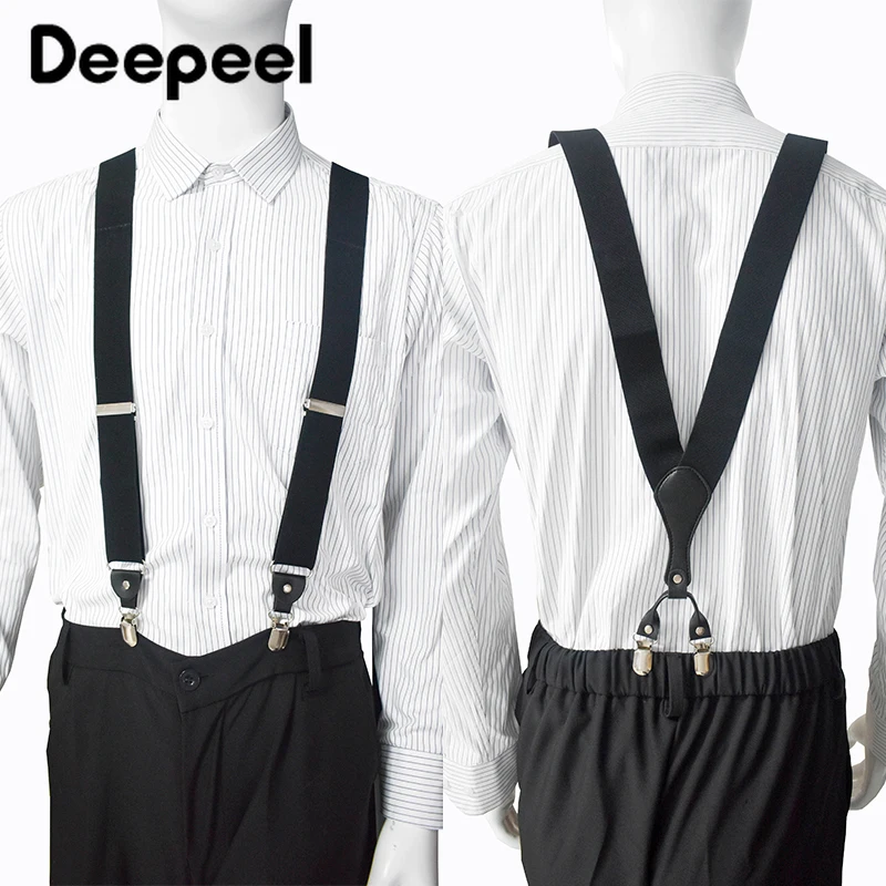 Deepeel мужские подтяжки эластичные - Фотография_6