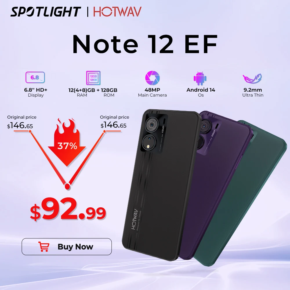 Смартфон hotwav note 12 ef