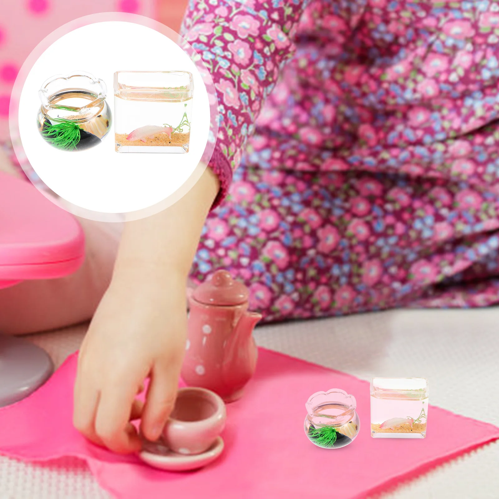 Миниатюрный стеклянный аквариум - Фотография_6