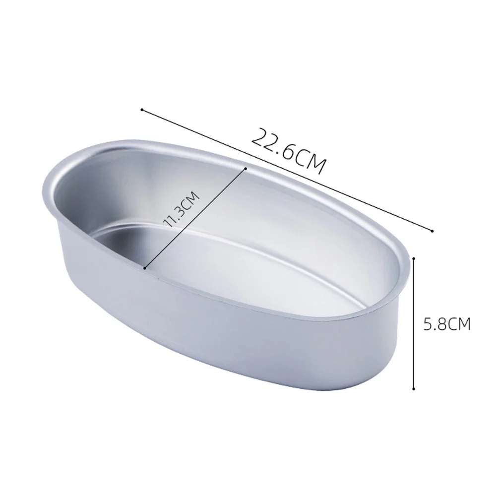 Противень из углеродистой стали овальная форма для хлеба и торта для дома - Фотография_5