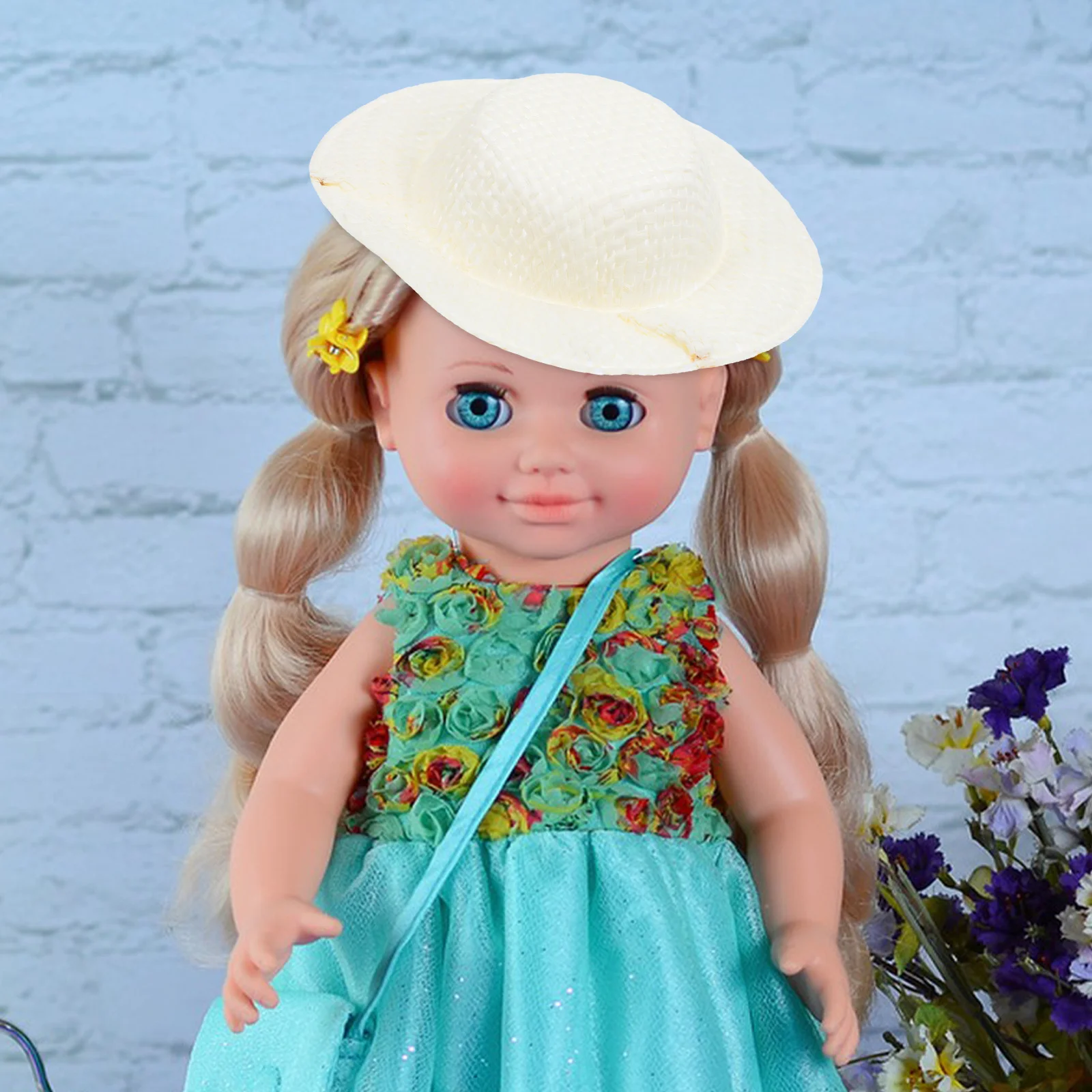 Мини-шапки с имитацией соломы - Фотография_5