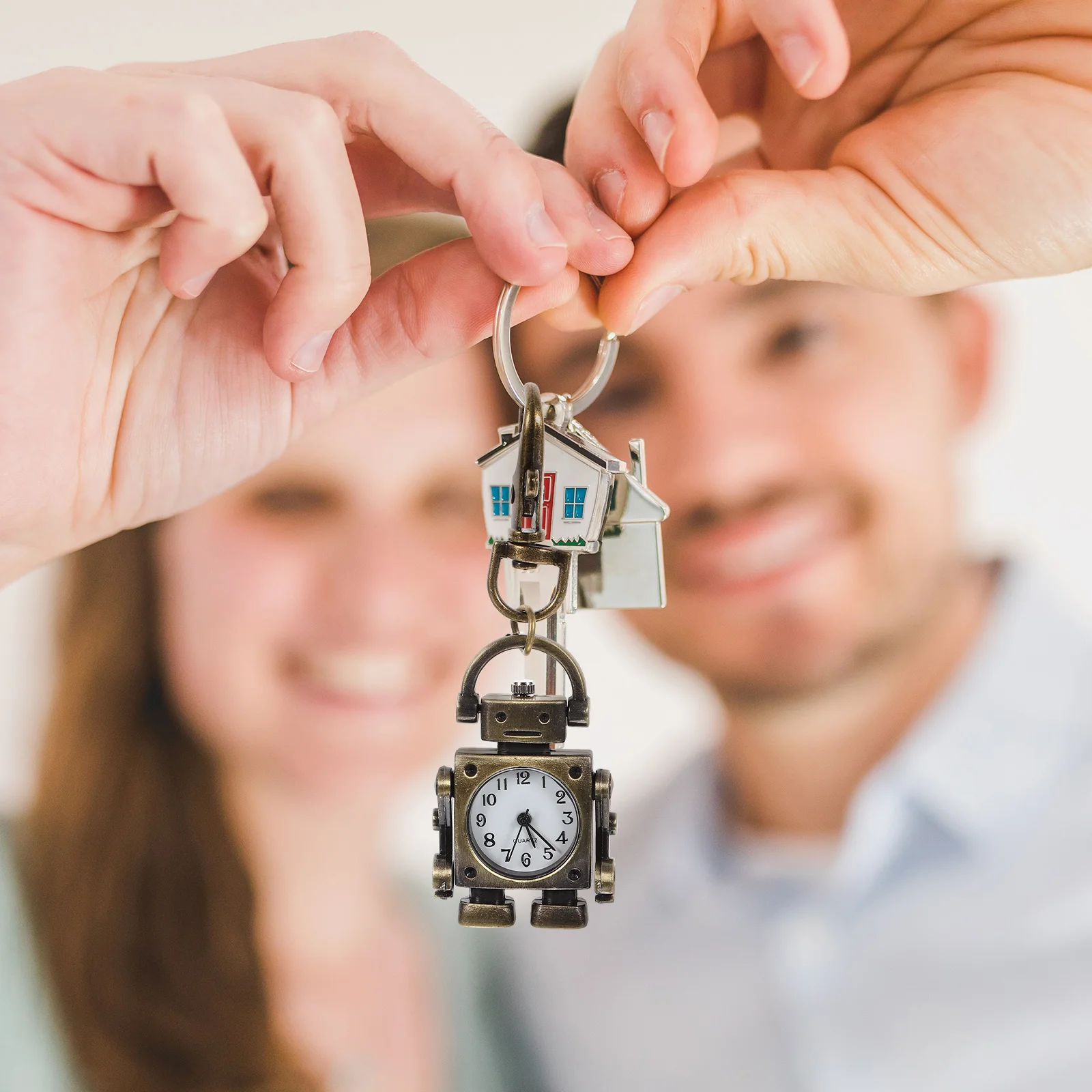 Брелок в форме робота