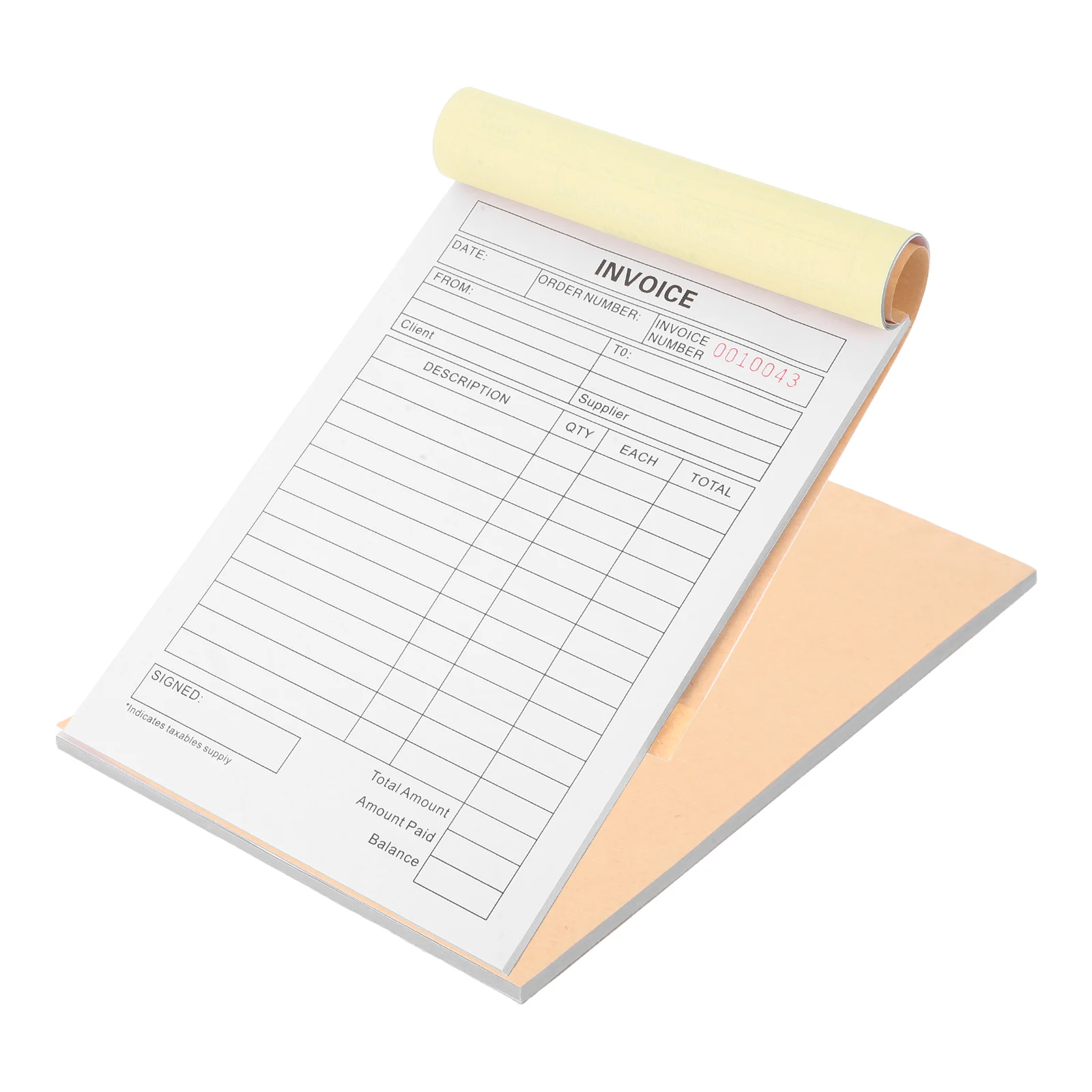 Блокнот для выставки товаров