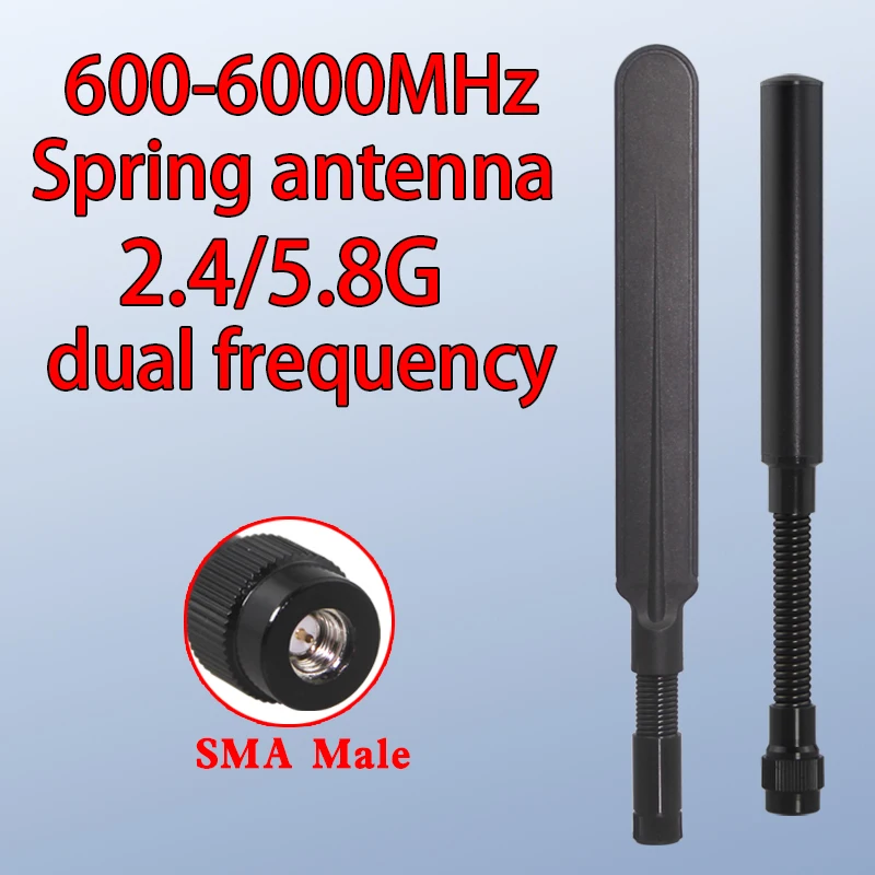 2,4g 5,8g 600-6000 мгц пружинная