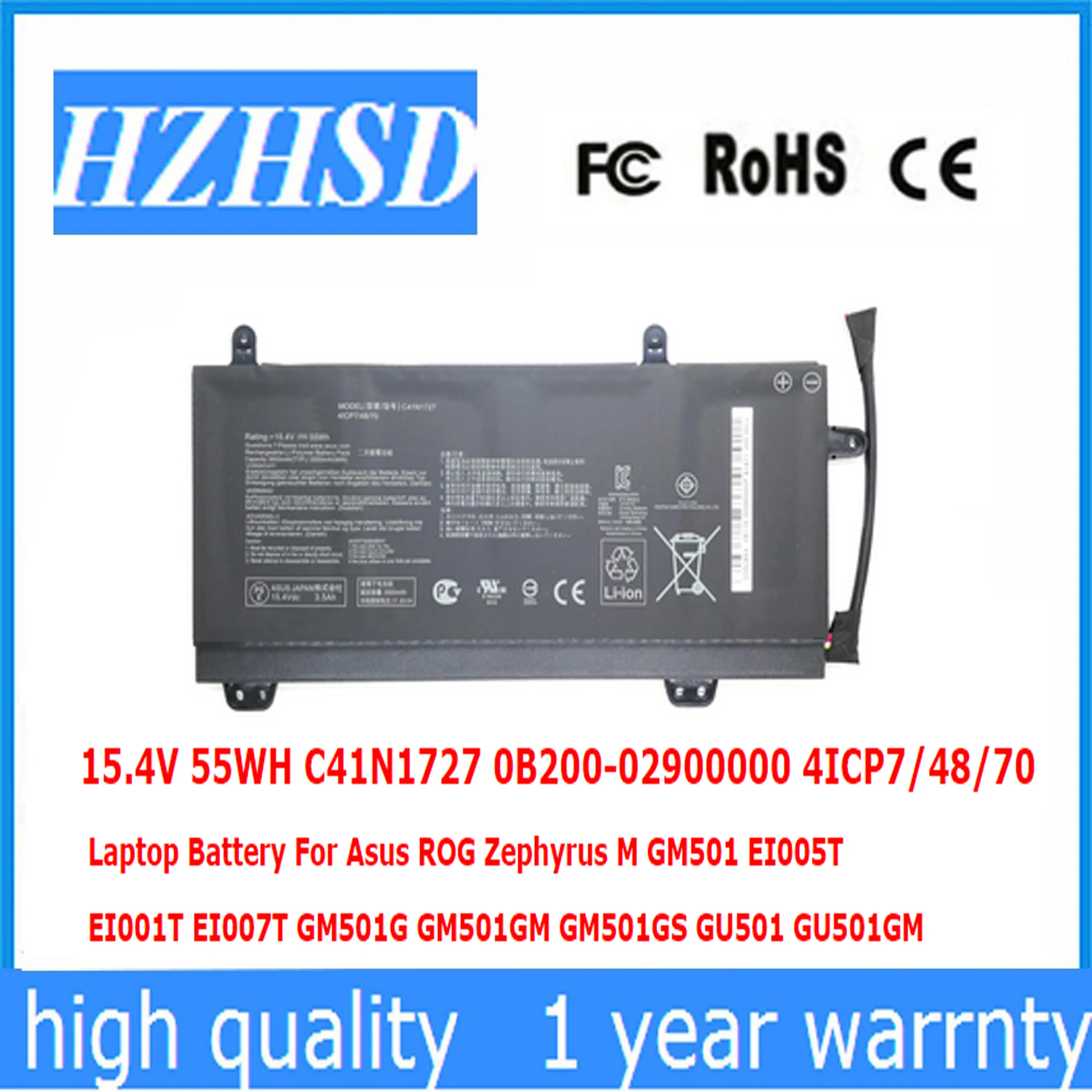 15,4 v 55wh c41n1727 0b200-02900000