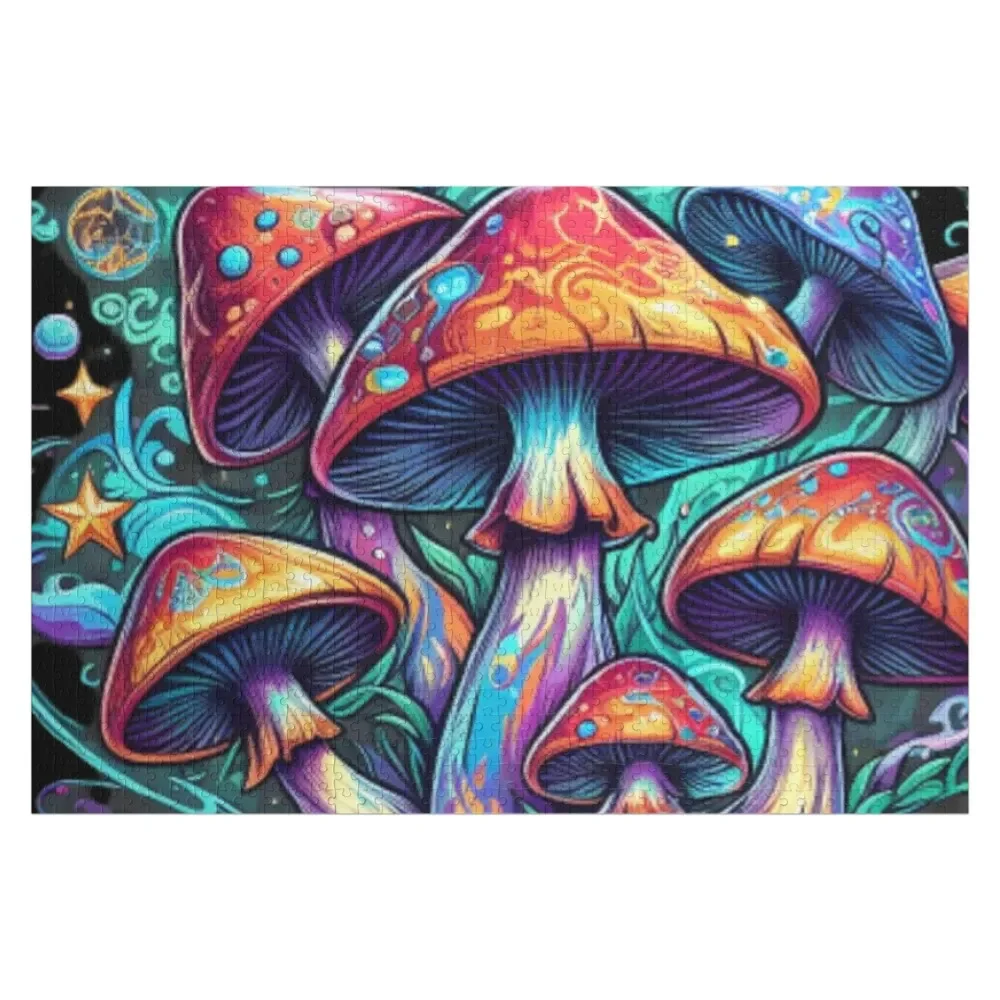 Пазл magic mushrooms для детей