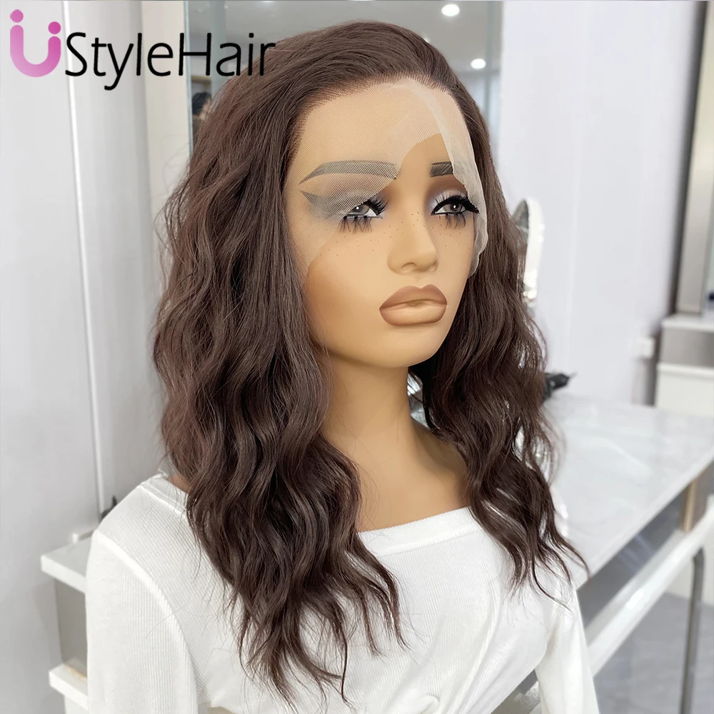 Ustylehair коричневый парик спереди - Фотография_4
