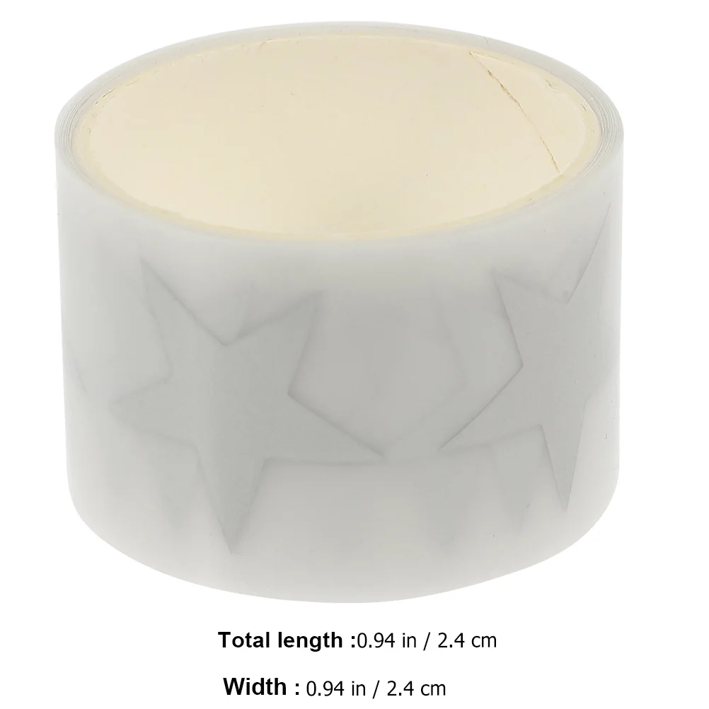 2 рулона, светоотражающая теплопередающая виниловая пленка со звездами - Фотография_2