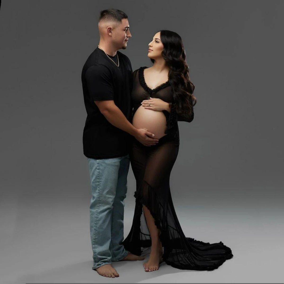 Тюлевое платье для фотосессии для беременных - Фотография_6