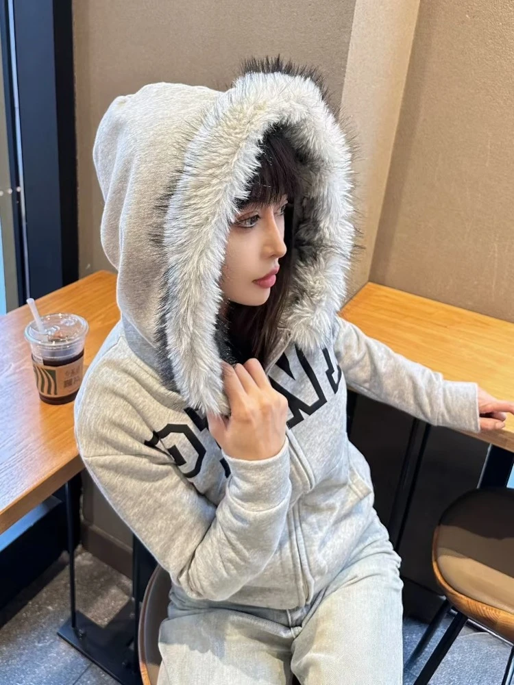 Зимние эстетические модные пальто y2k - Фотография_5