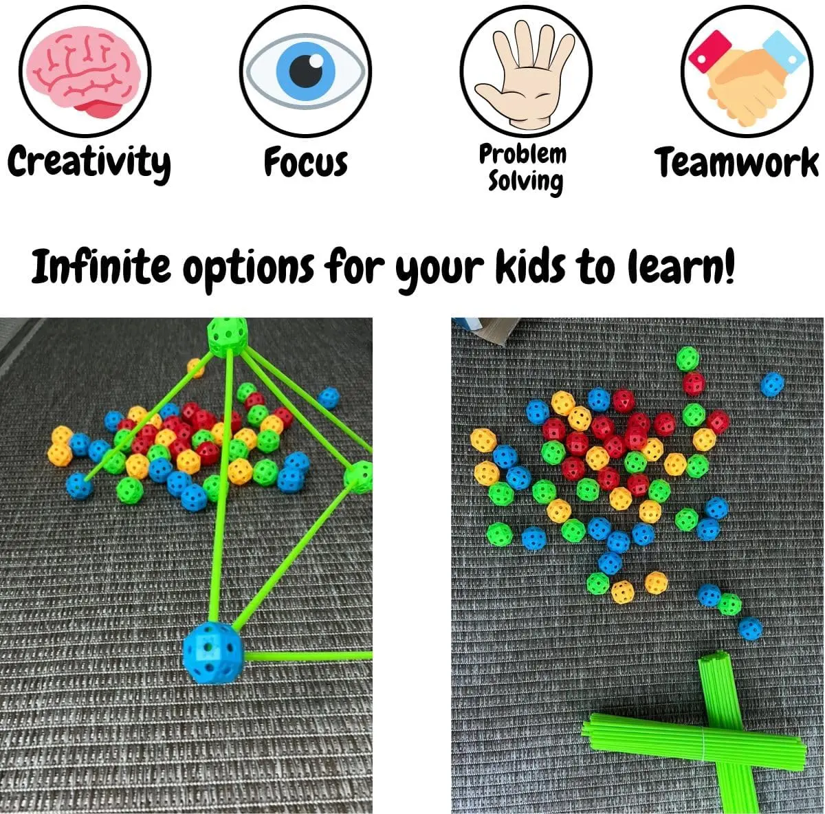 Детский набор для строительства крепости - Фотография_3