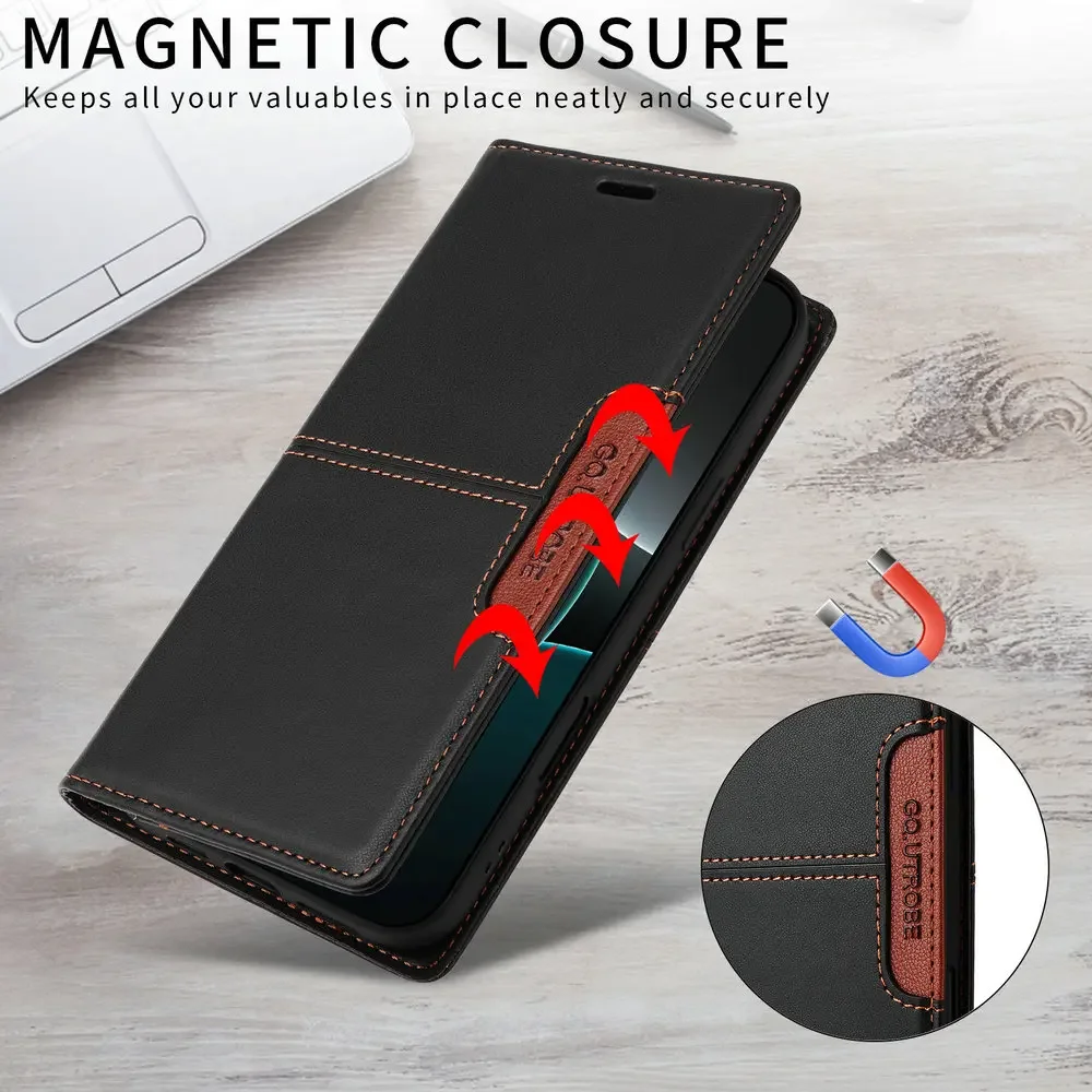 Роскошный чехол для redmi note 14 13 12 pro plus 5g 4g с откидной крышкой - Фотография_2