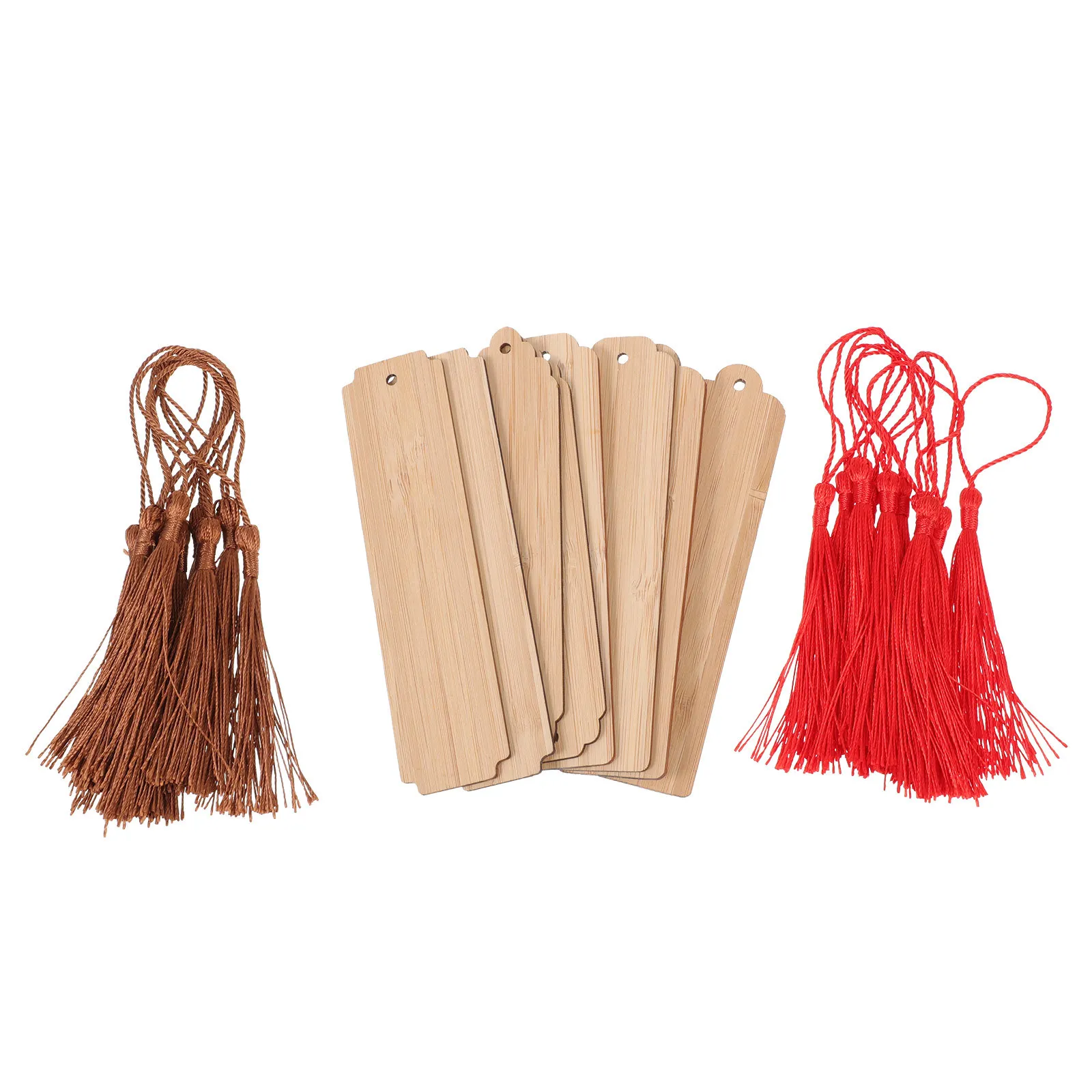 1 комплект, пустые бамбуковые закладки «сделай сам»