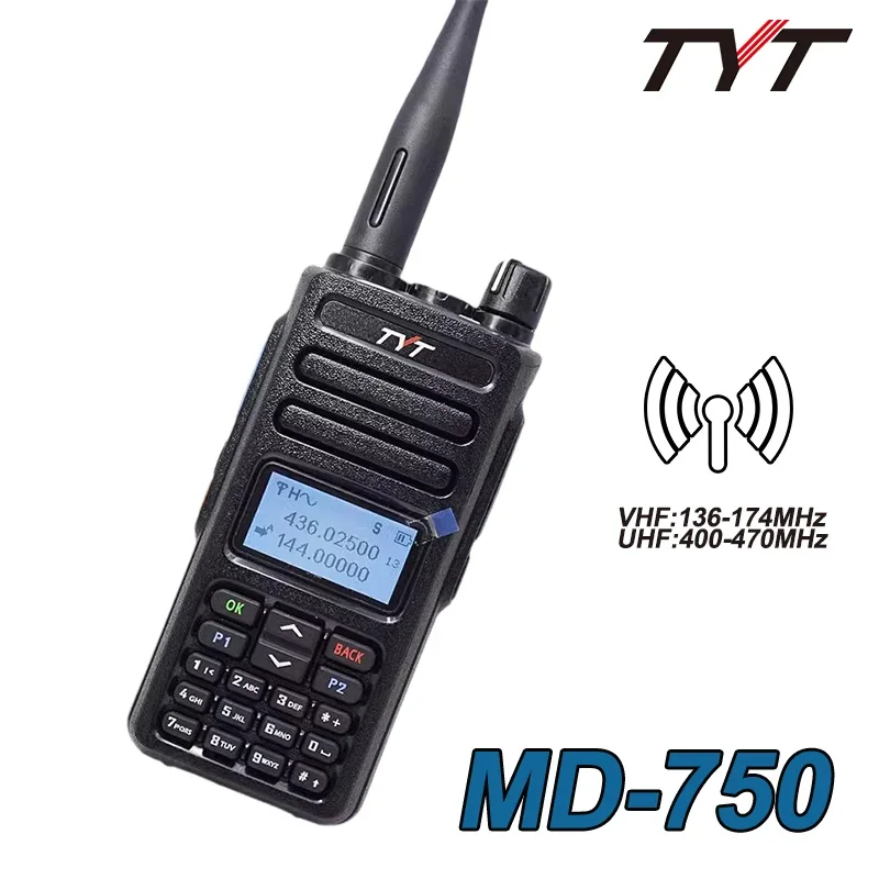 Оригинальное цифровое радио tyt md-750 dmr - Фотография_3