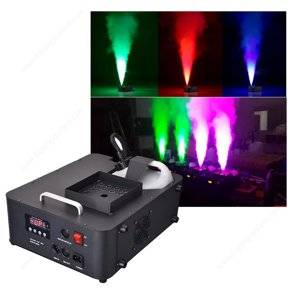 Fog machine rgb 3in1 24led вертикальная - Фотография_2