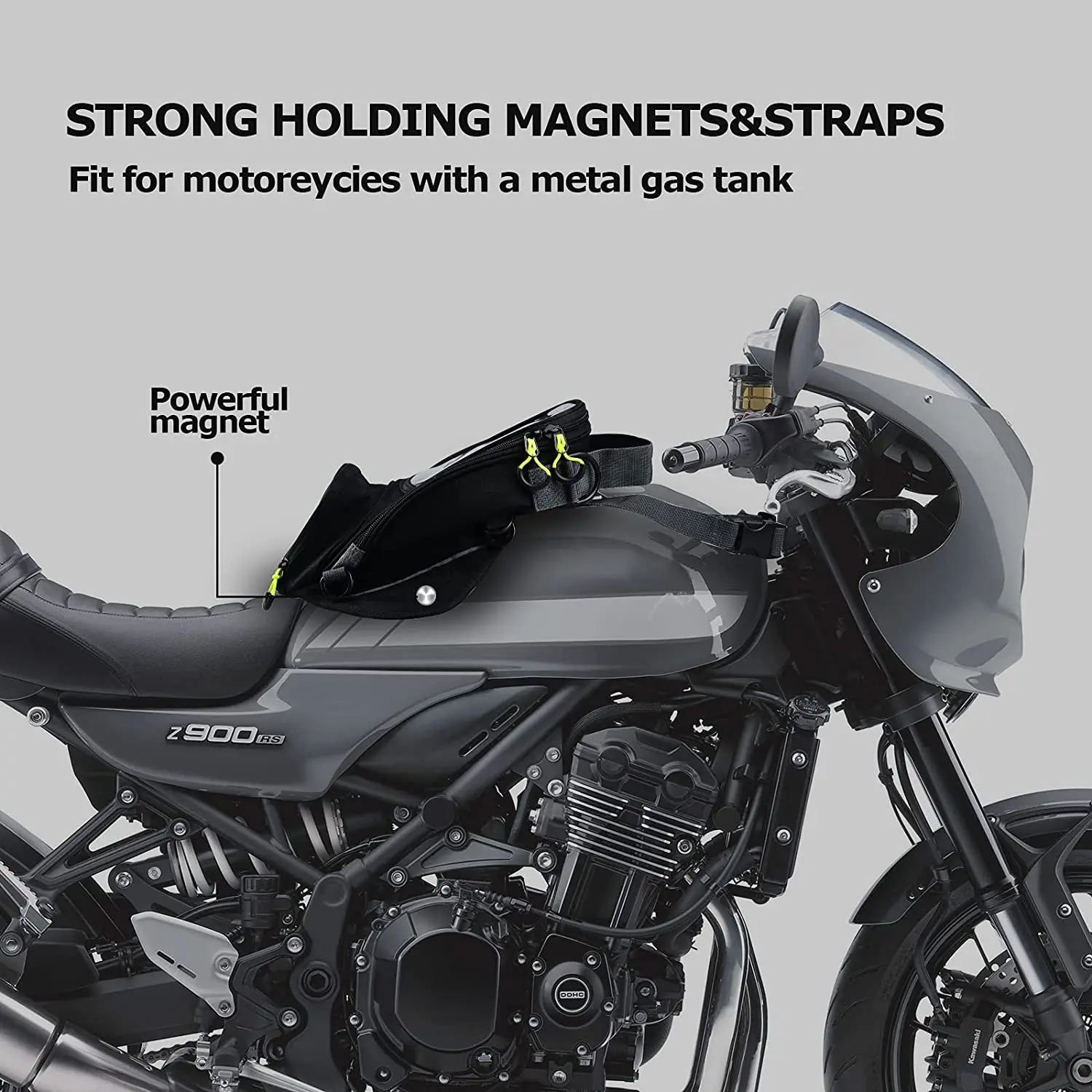 Сумка для мотоцикла wolt powersports с водонепроницаемым дождевиком - Фотография_3