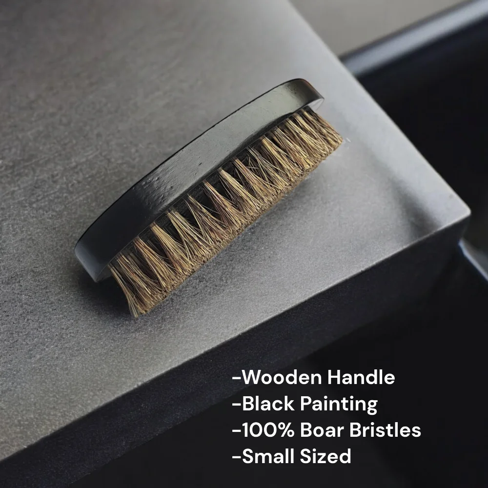 Щетка для бороды gracemen - натуральная деревянная/бамбуковая ручка - Фотография_5