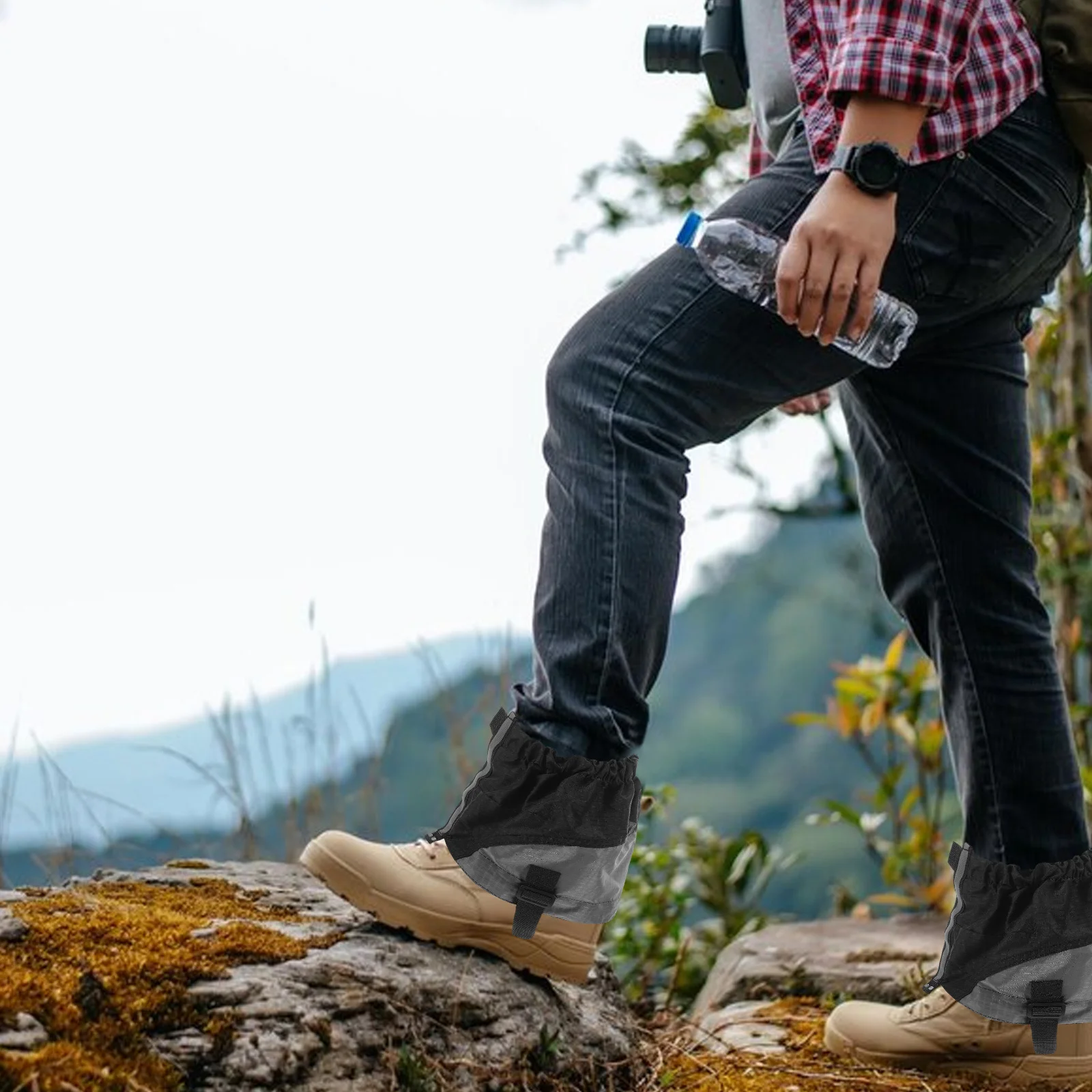 1 пара мужских и женских походных гетр - Фотография_3