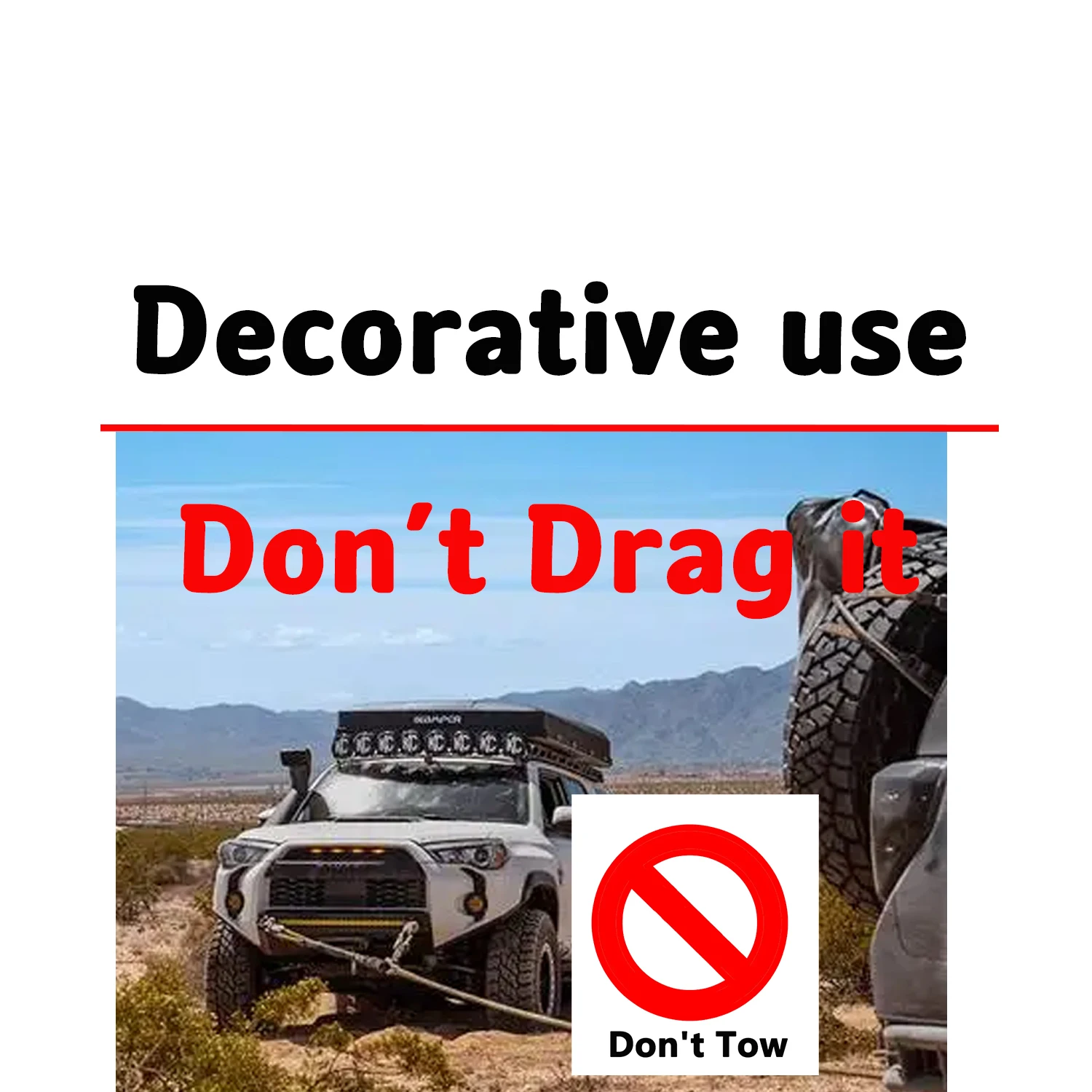 Вставный стиль, автомобильный буксирный ремень - Фотография_5