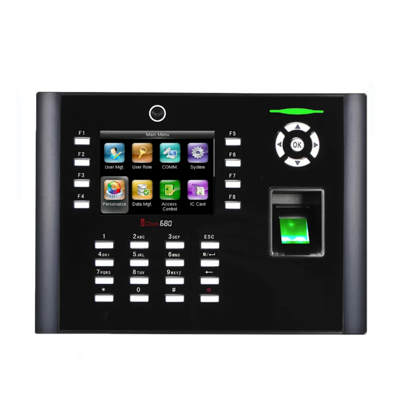 Биометрическая машина iclock680/660 для распознавания отпечатков пальцев
