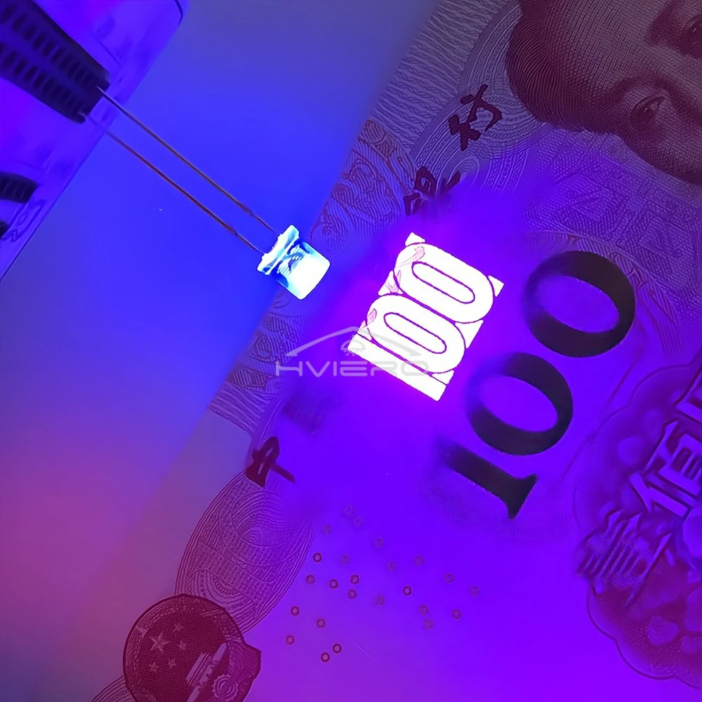 5мм плоские  широкоугольные белого света  лампы led - Фотография_4