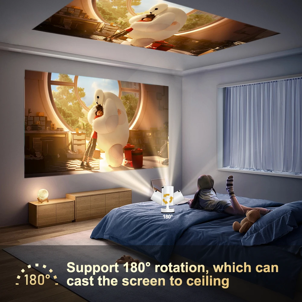 Hy300 pro hi-fi проектор 4k android 11 - Фотография_3